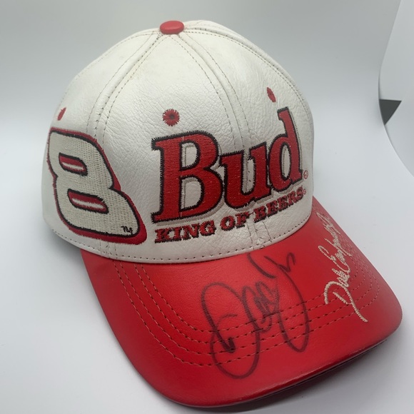 Vintage collector Dale Earnhardt hat autograph - Picture 3 of 7
